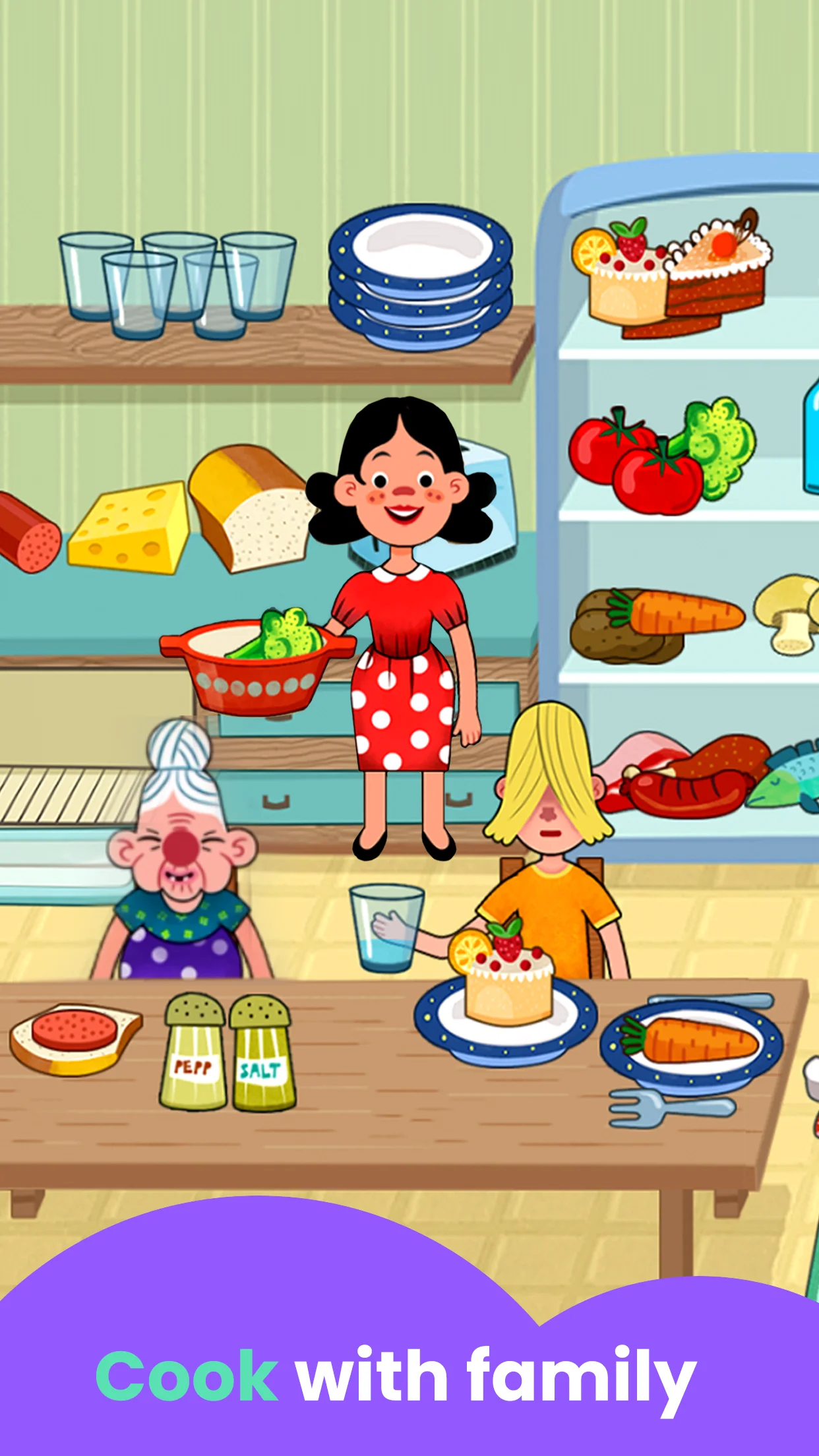 kids playhouse game gameplay screenshot 1